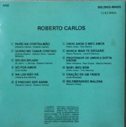 CD Roberto Carlos - Splish Splash