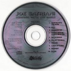 CD Joe Satriani - Surfing With The Alien