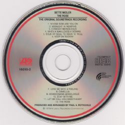 CD Bette Midler - The Rose (Soundtrack)