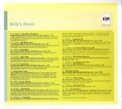 CD Billie Holiday - Billys Blues