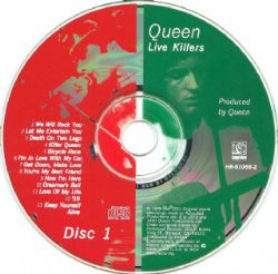 Cd Queen - Live Killers