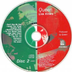 Cd Queen - Live Killers