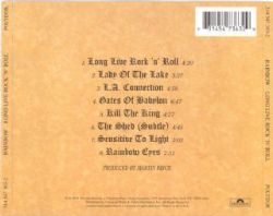 CD Rainbow - Long Live Rock N Roll