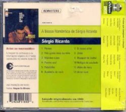 CD S�rgio Ricardo - Nao Gosto Mais De Mim