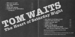 CD Tom Waits - The Heart Of Saturday Night