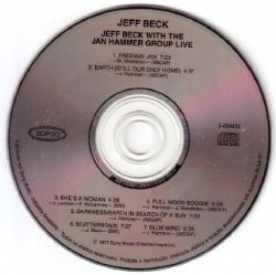 Cd Jeff Beck & Jan Hammer Group - Live