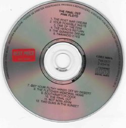 CD Pink Floyd - The Final Cut