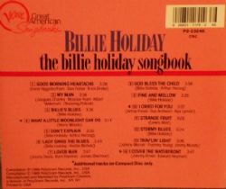CD Billie Holiday - The Billie Holiday Songbook