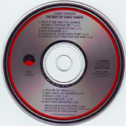 CD Carly Simon - The Best Of