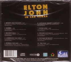CD Elton John - In Las Vegas