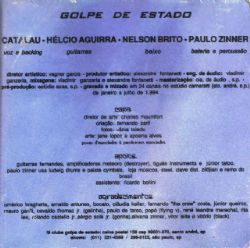Cd Golpe De Estado - Zumbi
