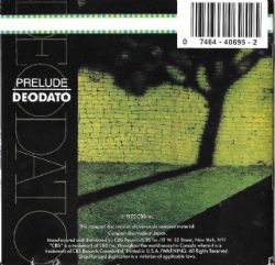 CD Eumir Deodato - Prelude