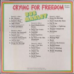 LP Bob Marley - Crying For Freedom BOX 3 LP'S