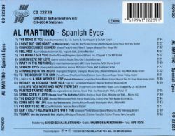 CD Al Martino - Spanish Eyes