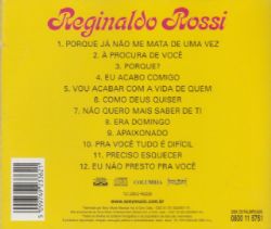 CD Reginaldo Rossi - A Procura De Voce