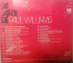 Cd Paul Williams - A Arte