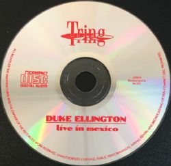 CD Duke Ellington - Live In Mexico