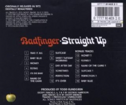 cd Badfinger - Straight Up